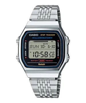 Reloj Vintage casual correa de Acero inoxidable ABL-100WE-1A