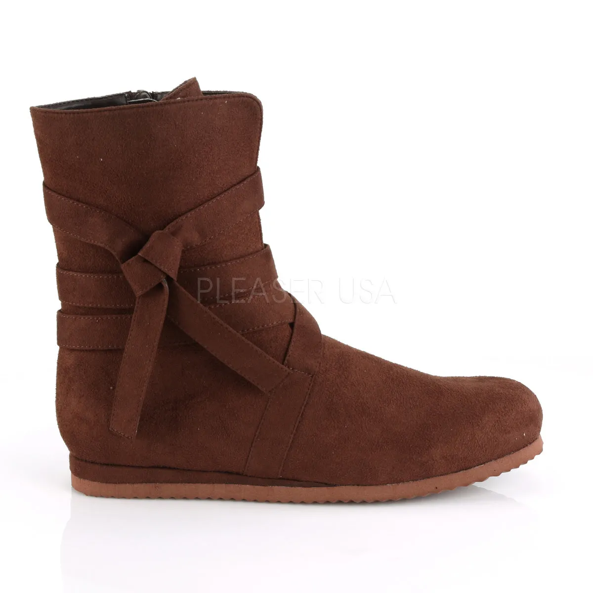 RENAISSANCE-57  Brown Microfiber