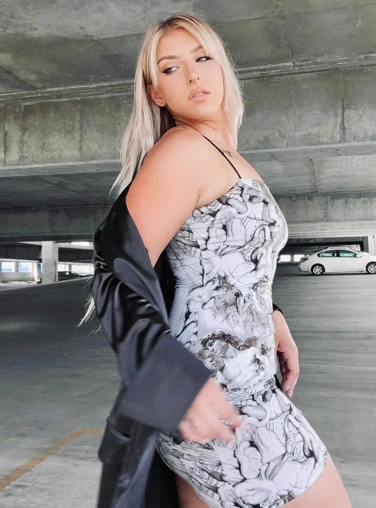 Renaissance Goddess Body Con Dress