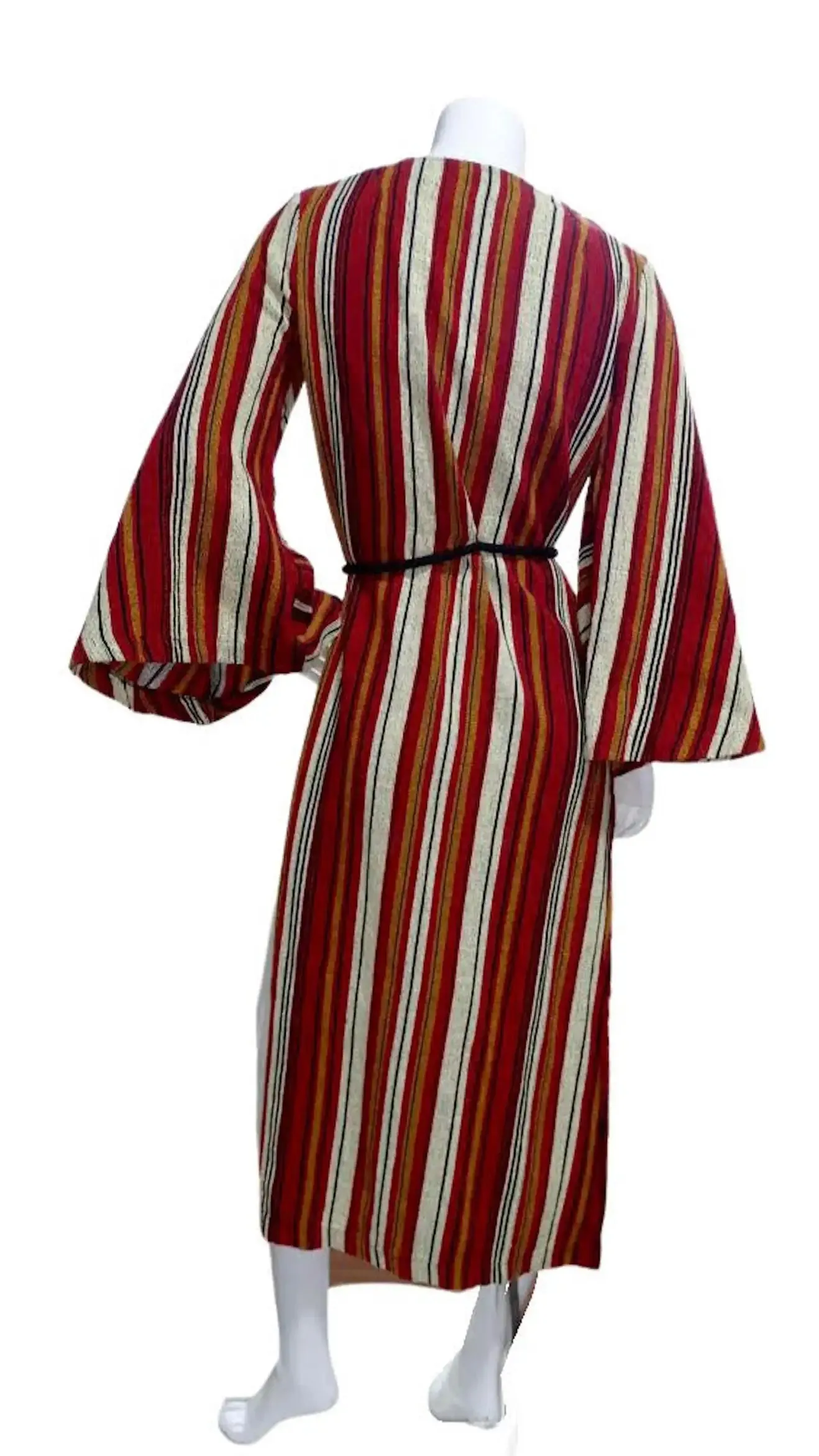 Rikma Angel Wing 1970s Striped Dress