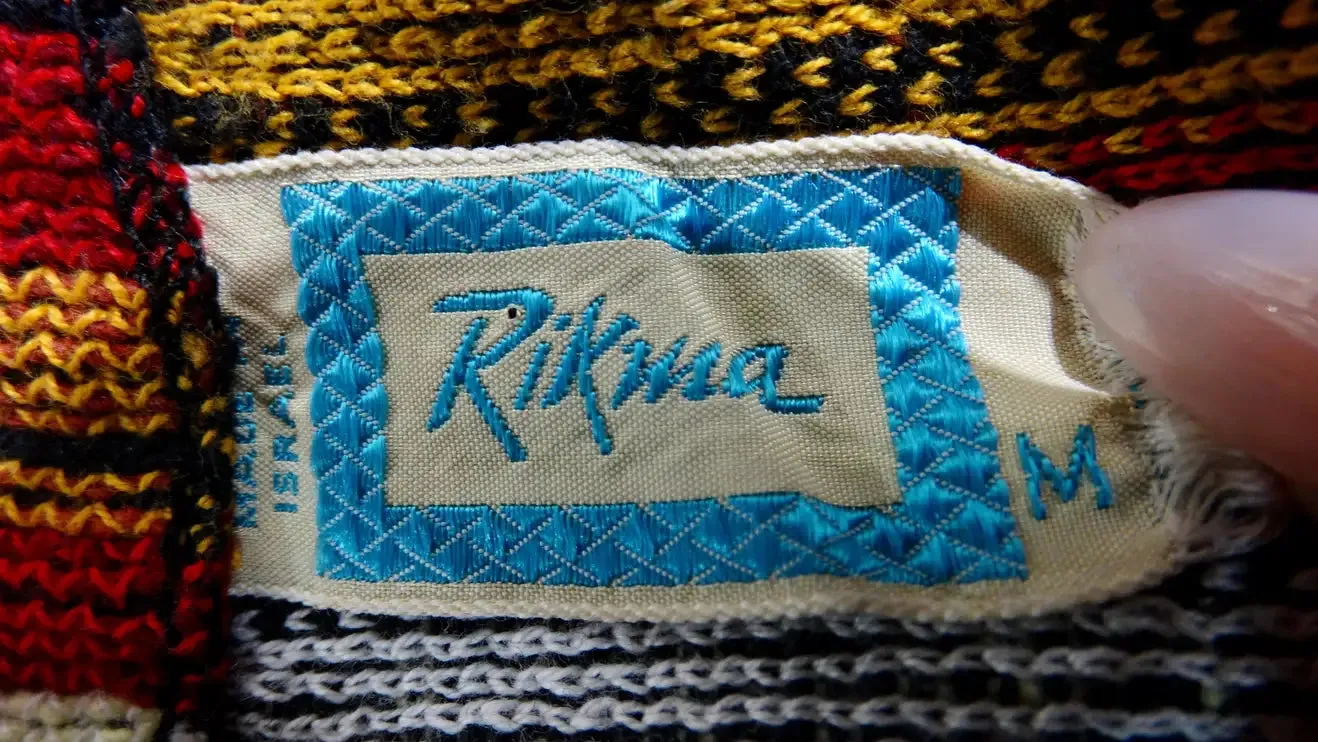 Rikma Angel Wing 1970s Striped Dress