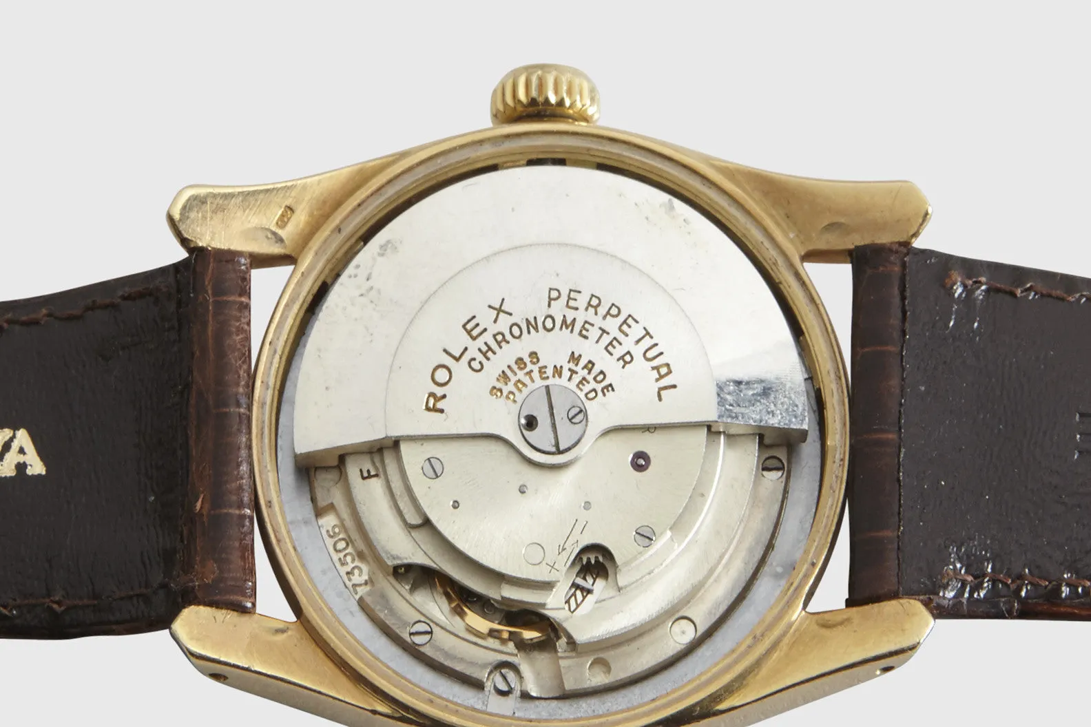 Rolex Oyster Perpetual Bombé Linz Dial