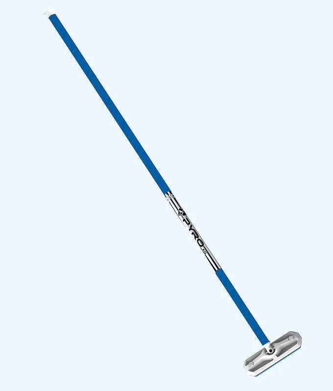 Rookie Bundle - Women's Left Hand - Blue Fiberglass Broom -  Black Voltaje Shoes - Choice of Gripper Colour