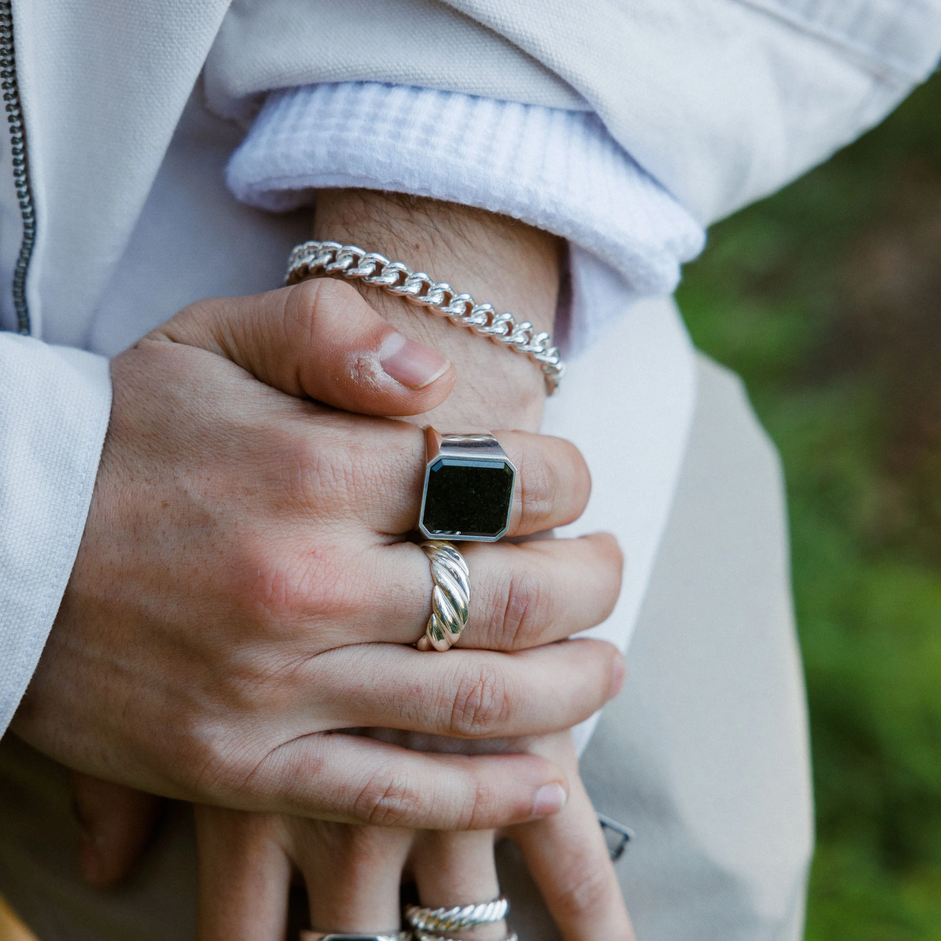 Rope Band Ring, 9mm