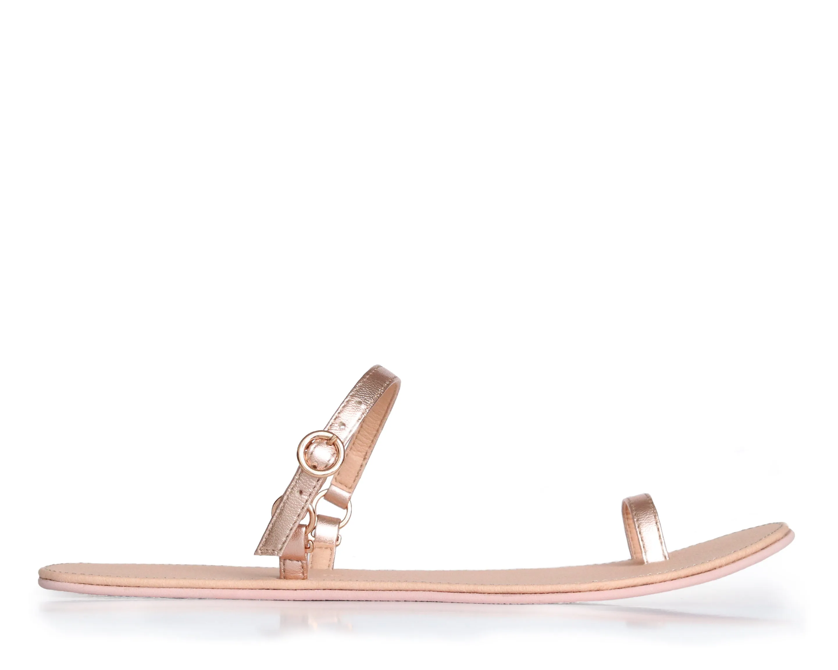 »Rosegold Rush« Strappy Dress Sandals