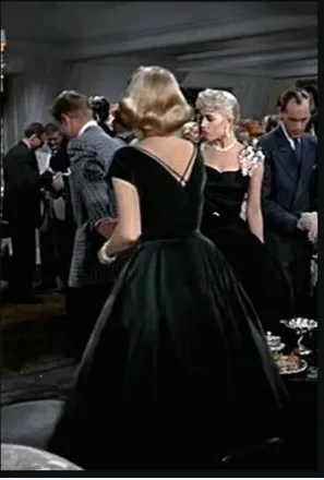 Rosemary Clooney as Betty Haynes Green Velvet Vintage Dress from White Christmas Dress