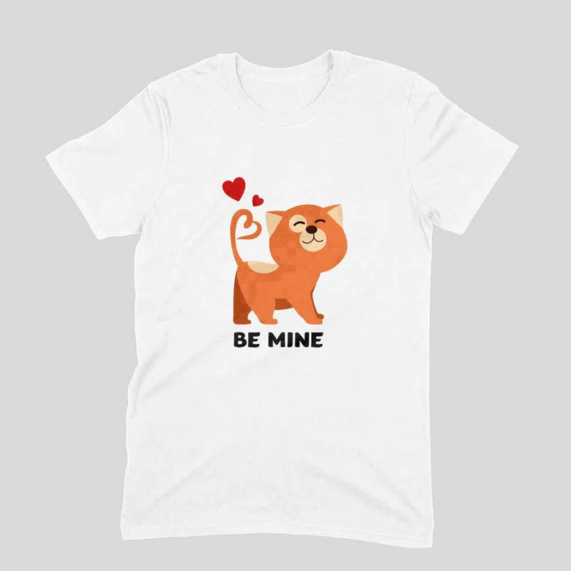 Round Neck T-Shirt (Men) - Be Mine Valentine (5 Colours)