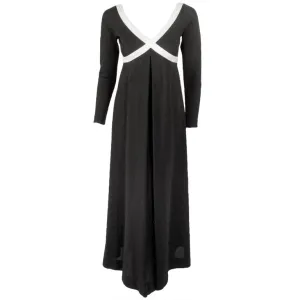RUDI GERNREICH Vintage Gold and Silver Lurex Knit Maxi Dress