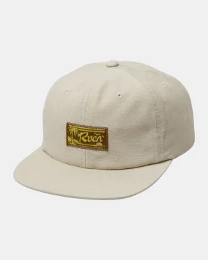 RVCA Exotica Snapback Hat - Latte