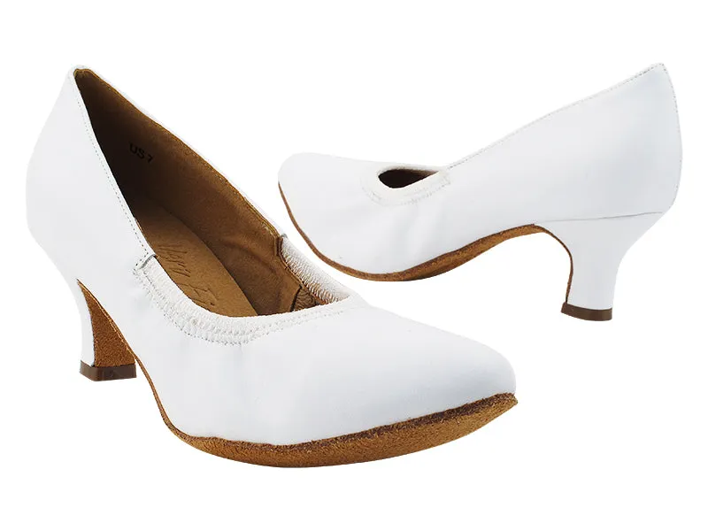 S9107 White Leather