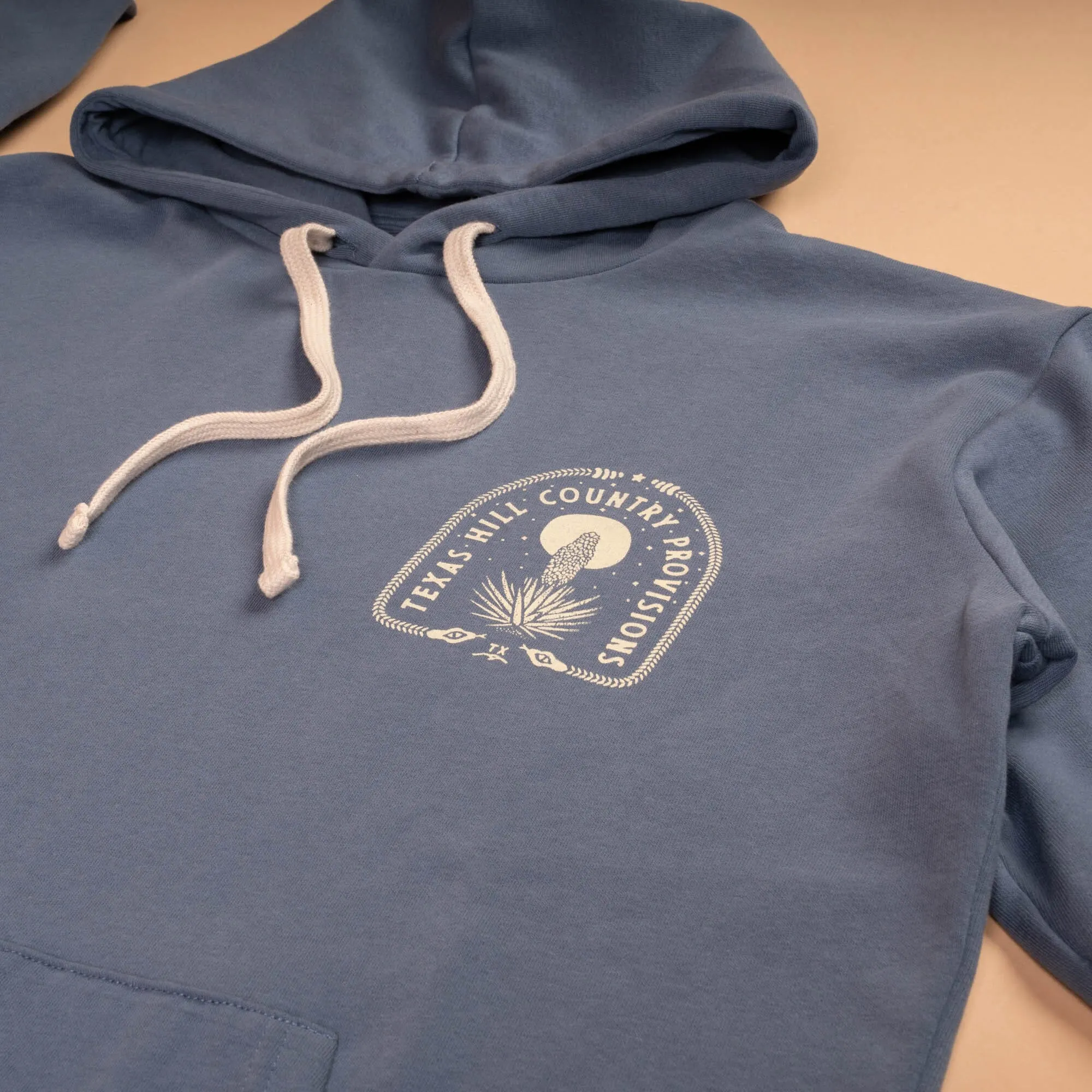 Sacred Ground Men's Hoodie (Faded Indigo)