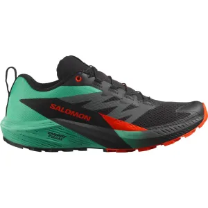 Salomon - Sense Ride 5 - Black/Bay/Cherry Tomato - Men's