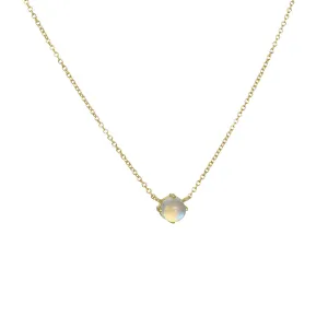 Satomi Kawakita - Stationed Rainbow Moonstone Necklace