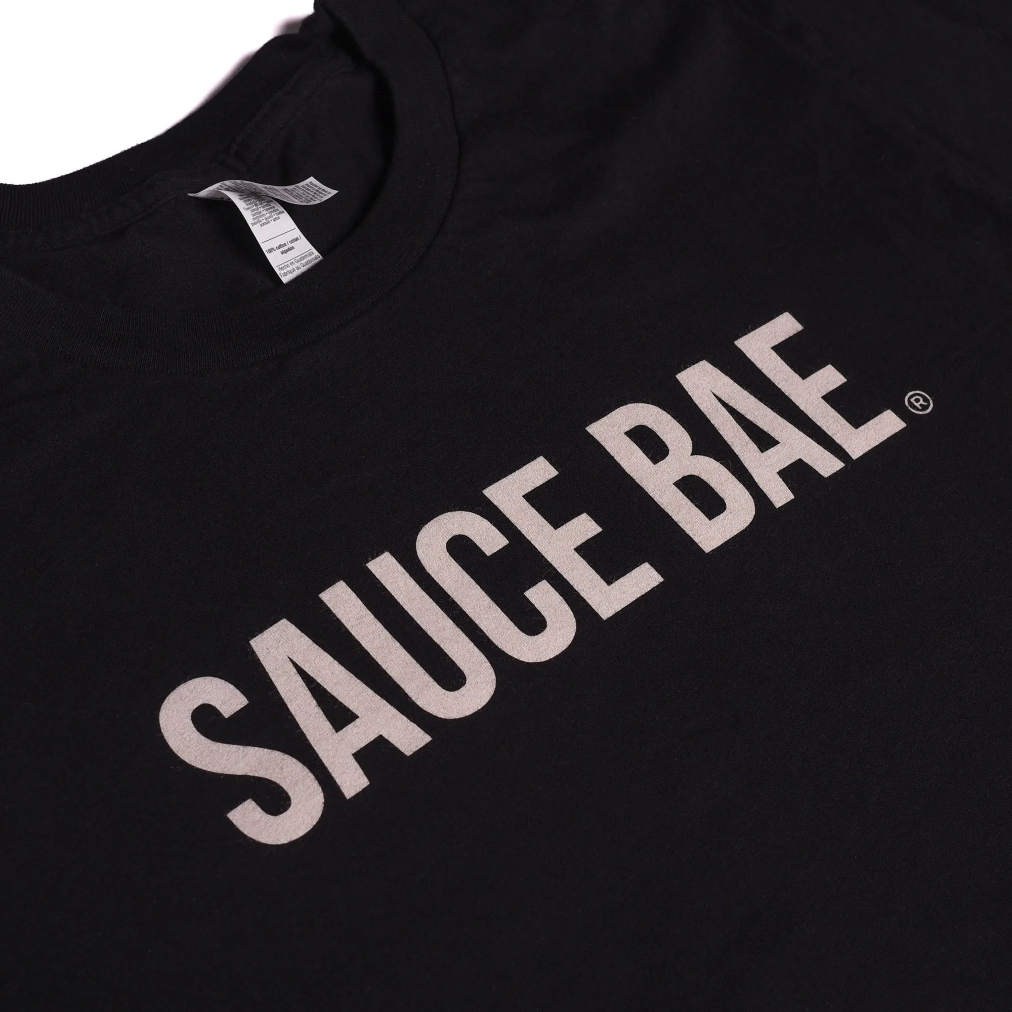 Sauce Bae Vintage Black Tee
