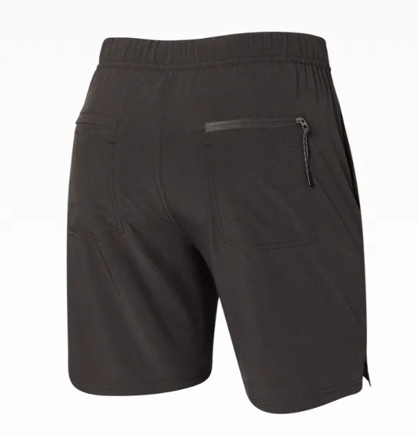 Saxx 2N1 Short 7" - Faded Black Heather