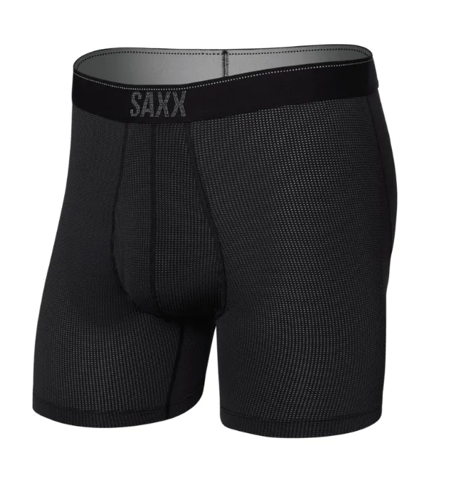 Saxx Quest QDM Boxer Brief Fly - Black II