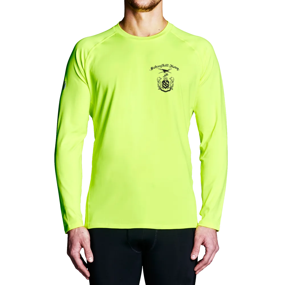 Schuylkill Navy Mens Regatta Long Sleeve Training Top (Lightweight)