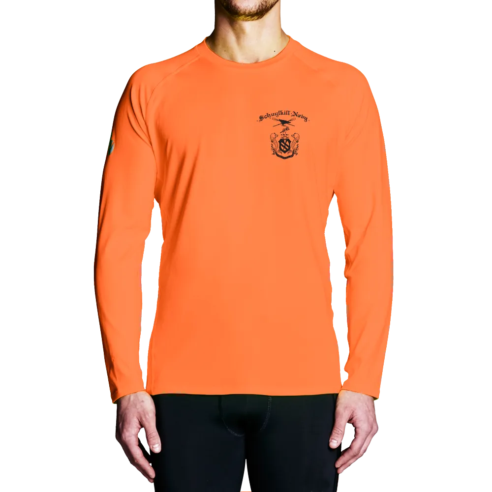 Schuylkill Navy Mens Regatta Long Sleeve Training Top (Lightweight)