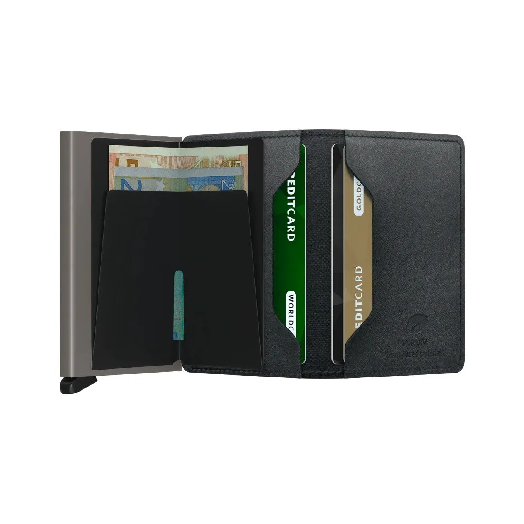 Secrid Slim Wallet MIRUM Plant-Based Black