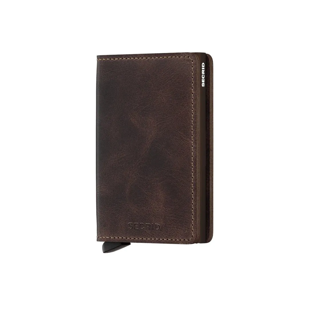 Secrid Slim Wallet Vintage Chocolate