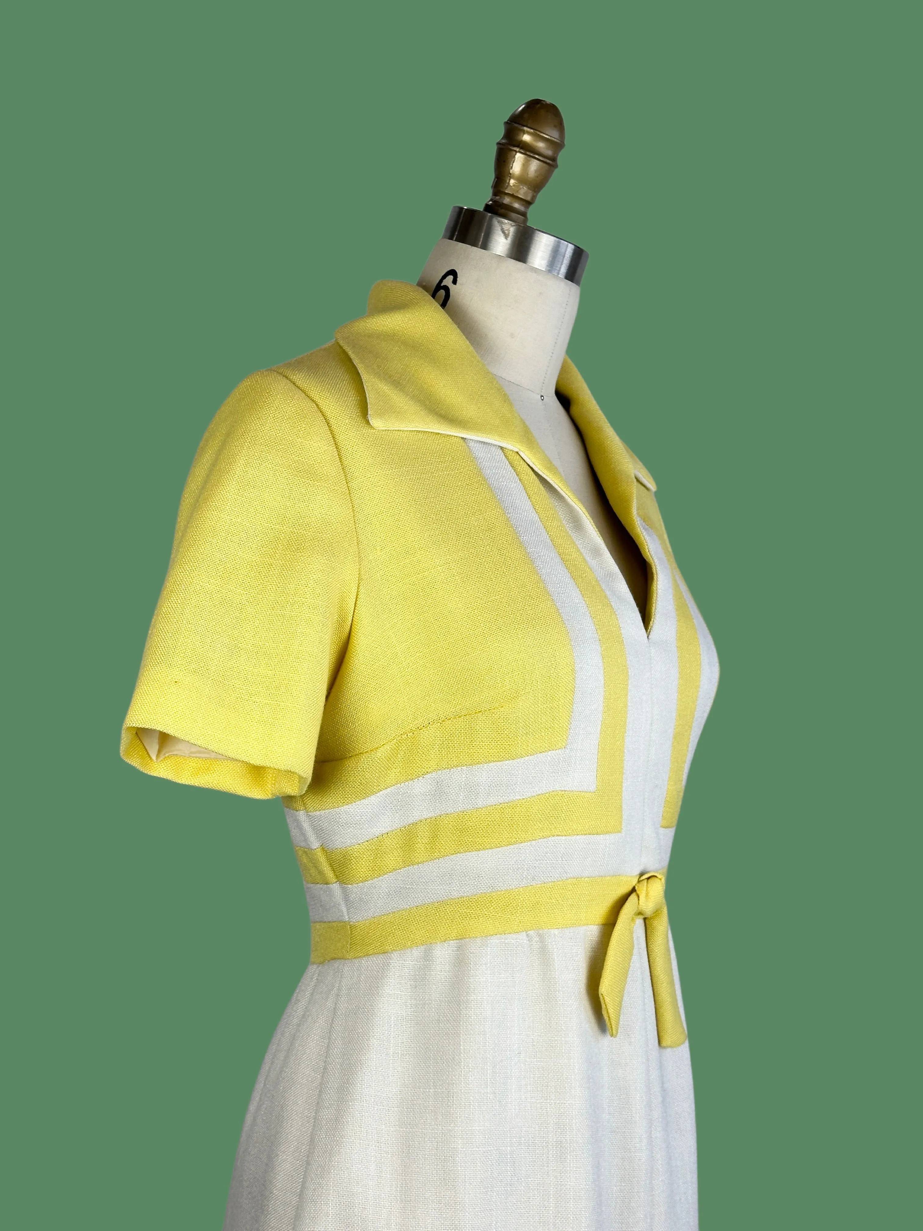 SHANNON RODGERS for Jerry Silverman 60s Colorblock Day Dress • Medium