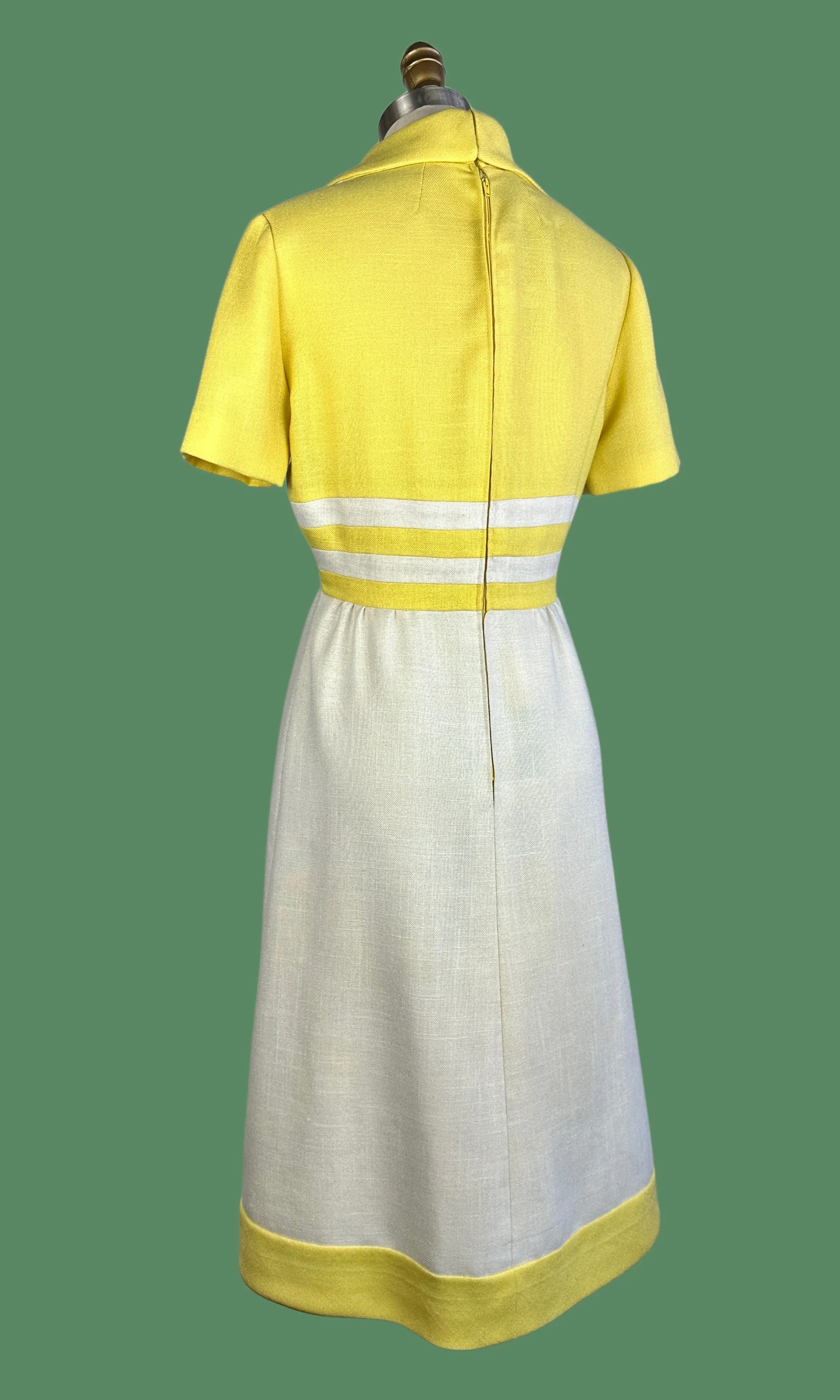 SHANNON RODGERS for Jerry Silverman 60s Colorblock Day Dress • Medium