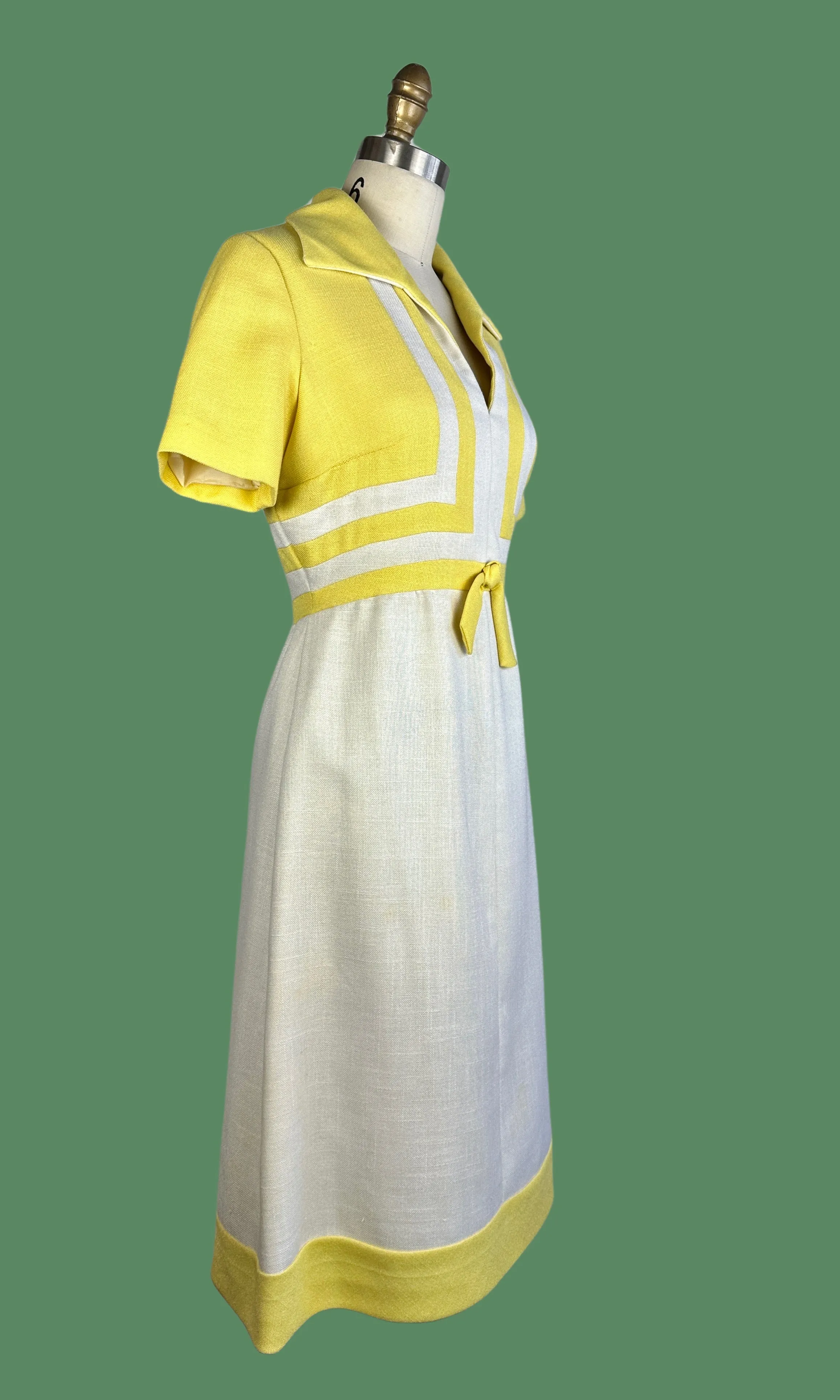 SHANNON RODGERS for Jerry Silverman 60s Colorblock Day Dress • Medium
