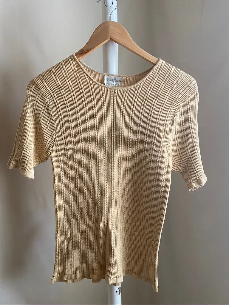 Silk Beige Knit
