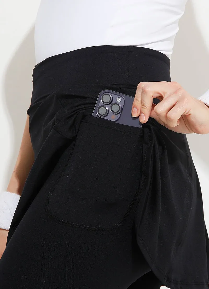 Skirted Capri (Black)