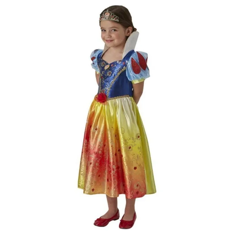 Snow White Rainbow Deluxe Costume Size 3 5