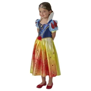 Snow White Rainbow Deluxe Costume Size 3 5