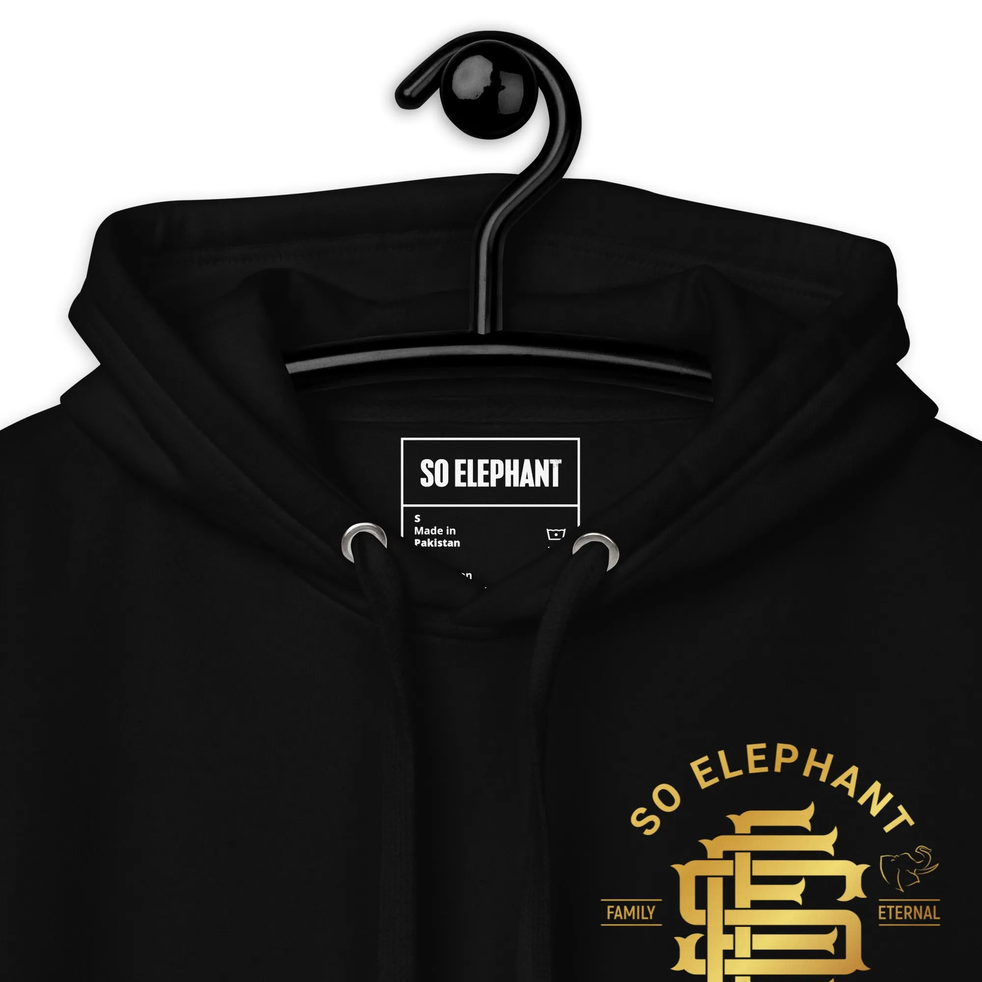 SO ELEPHANT MEN'S "THROUGH THE FIRE BACK PIECE" HOODIE