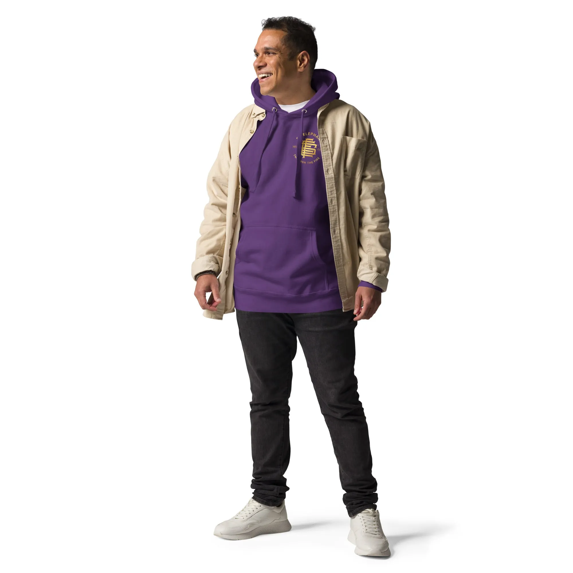 SO ELEPHANT MEN'S "THROUGH THE FIRE BACK PIECE" HOODIE