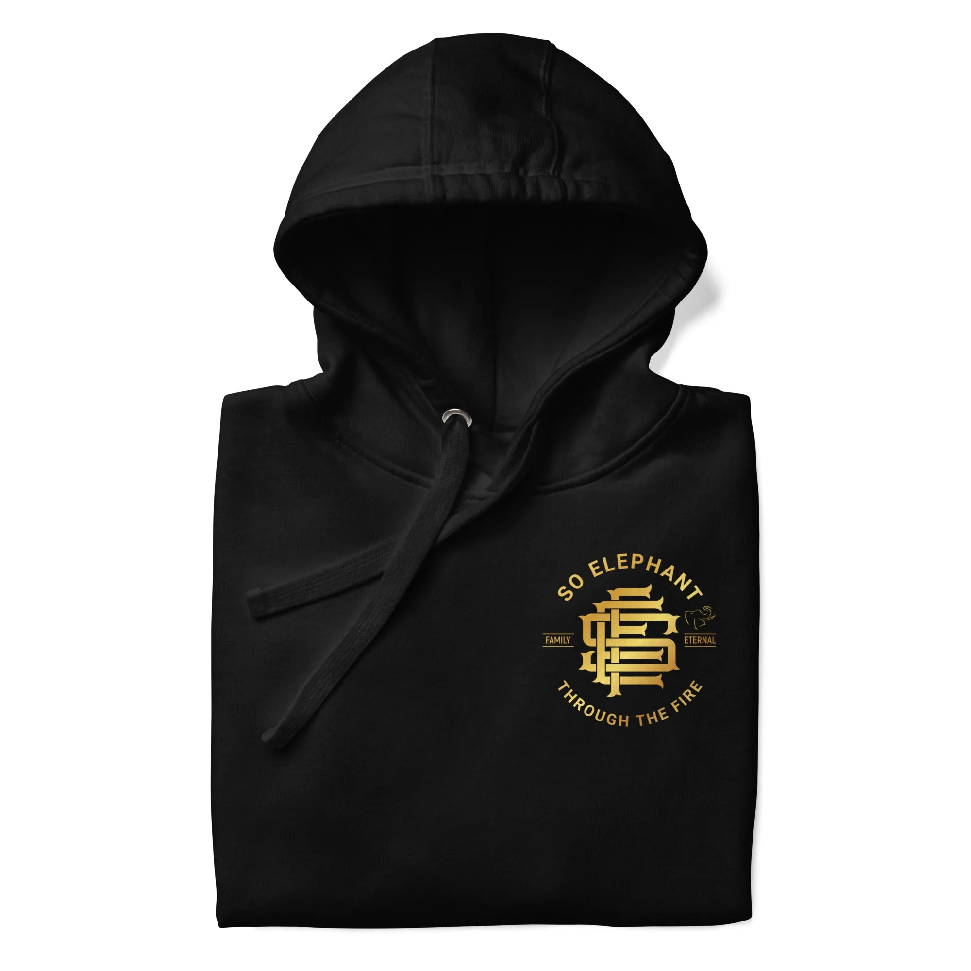 SO ELEPHANT MEN'S "THROUGH THE FIRE BACK PIECE" HOODIE