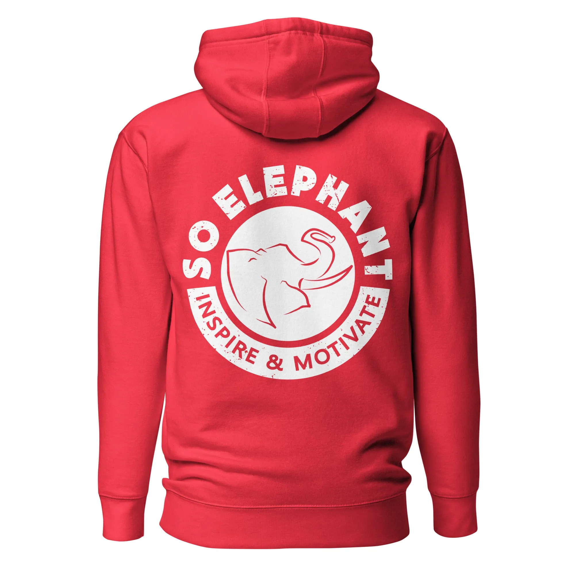 SO ELEPHANT "INSPIRE & MOTIVATE BACK PIECE." HOODIE