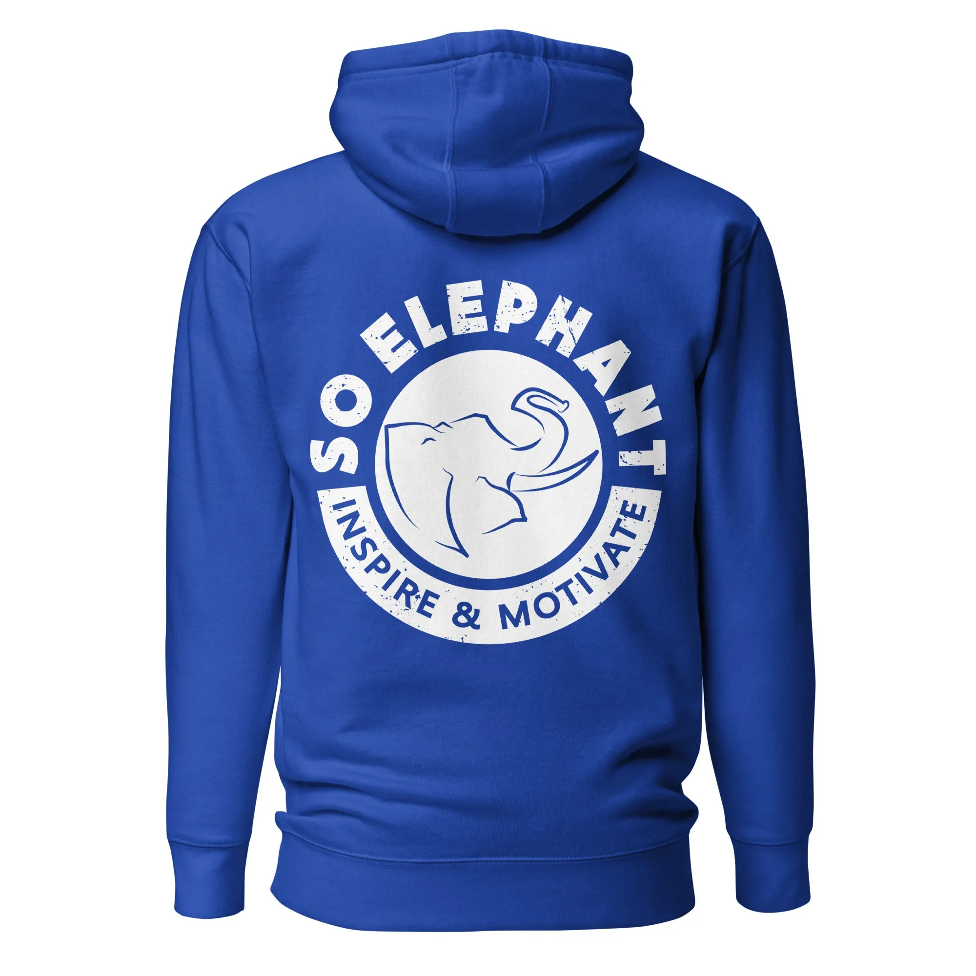 SO ELEPHANT "INSPIRE & MOTIVATE BACK PIECE." HOODIE