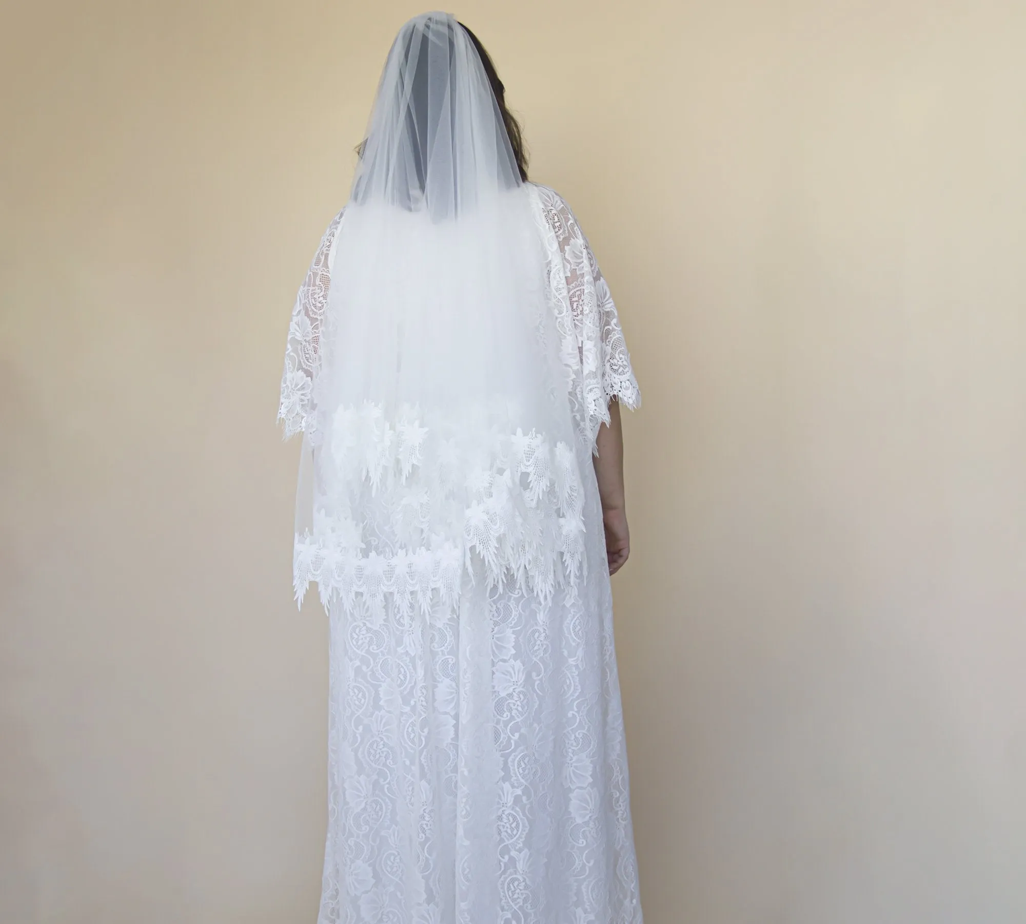 Soft Wedding Veil #4052