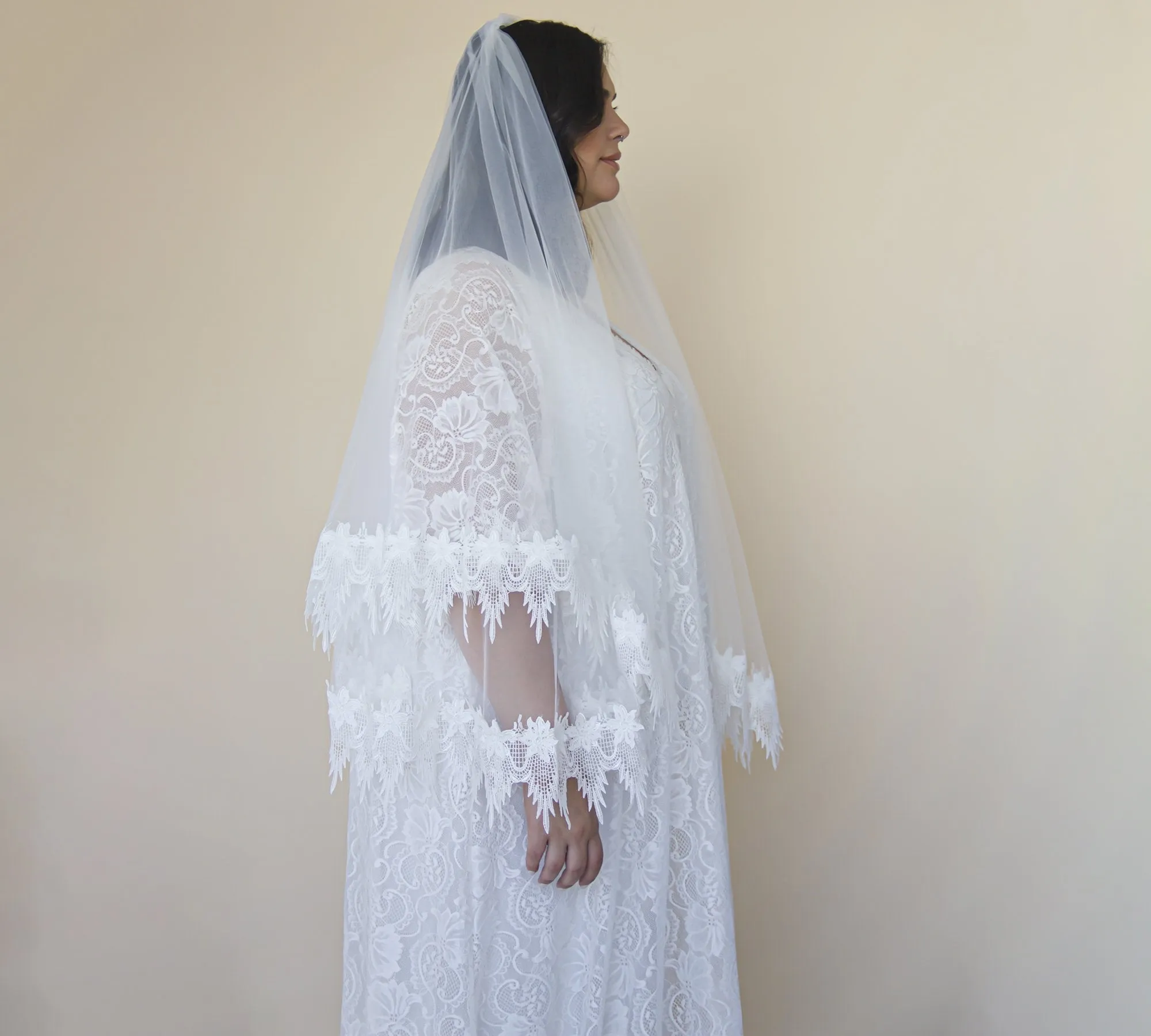 Soft Wedding Veil #4052