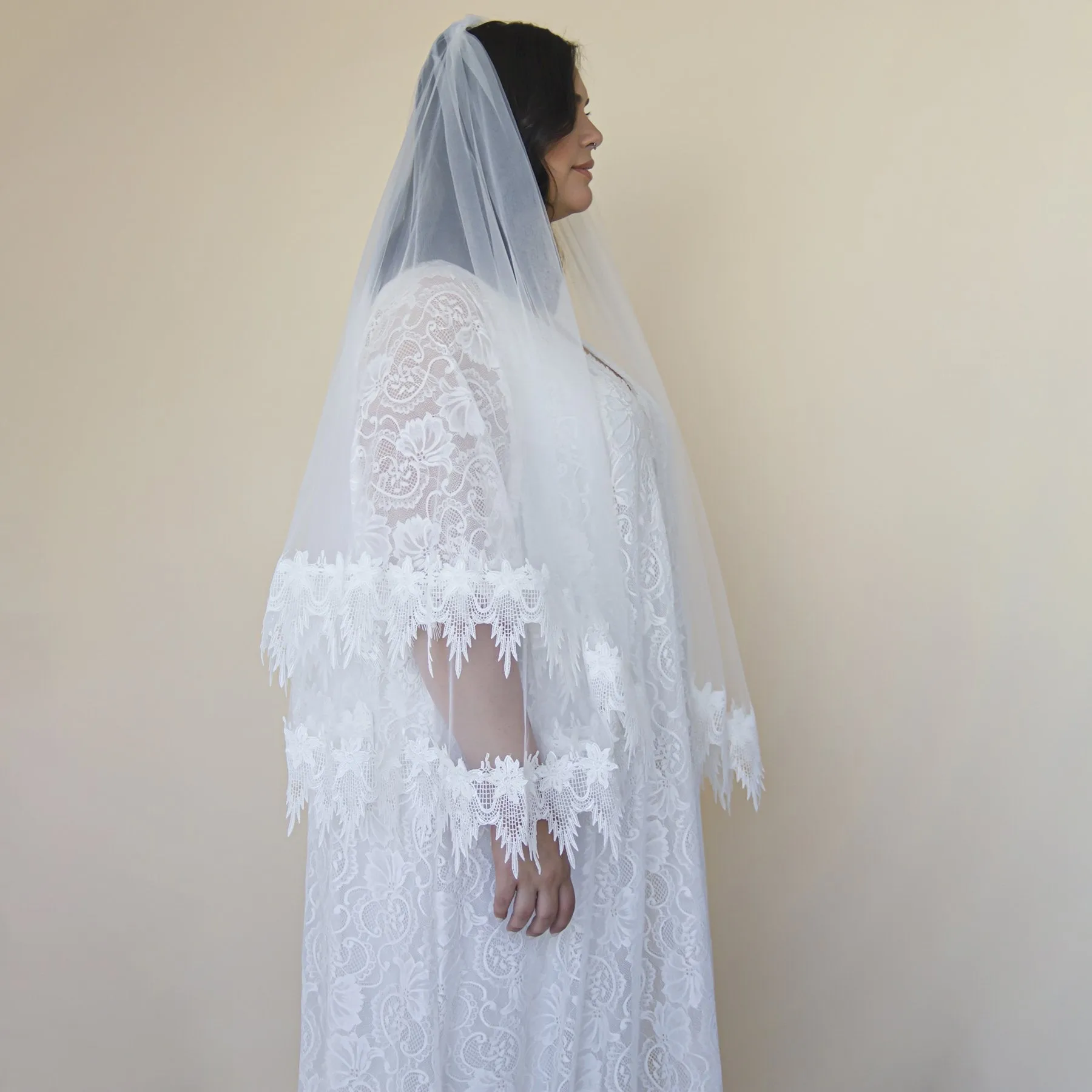 Soft Wedding Veil #4052