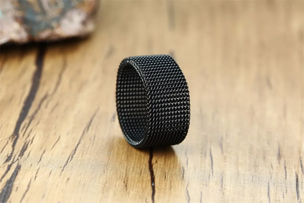 Soldiers Mesh Armor Fashion Rings