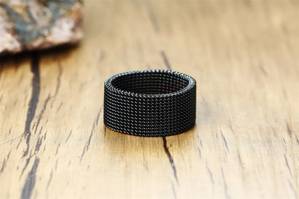 Soldiers Mesh Armor Fashion Rings