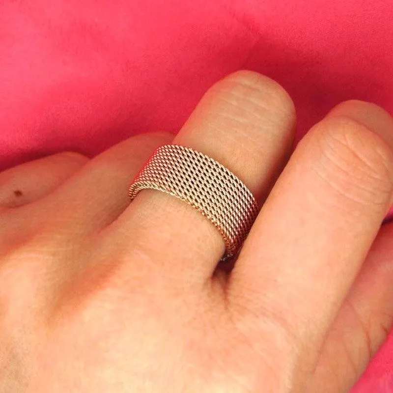 Soldiers Mesh Armor Fashion Rings