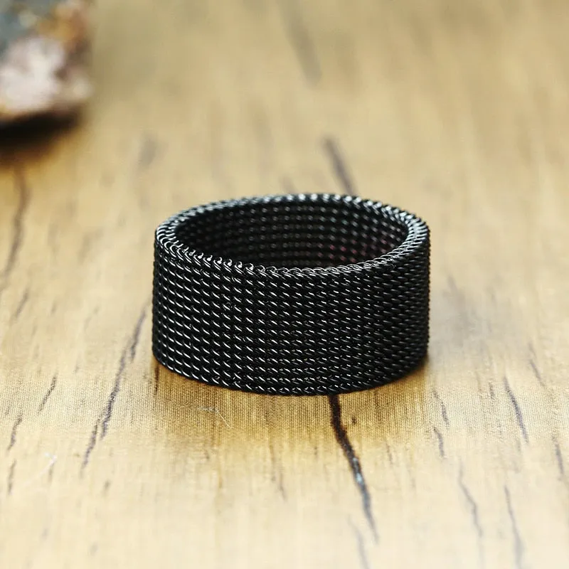 Soldiers Mesh Armor Fashion Rings