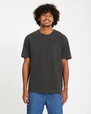 Solid Stone T-shirt - BLACK