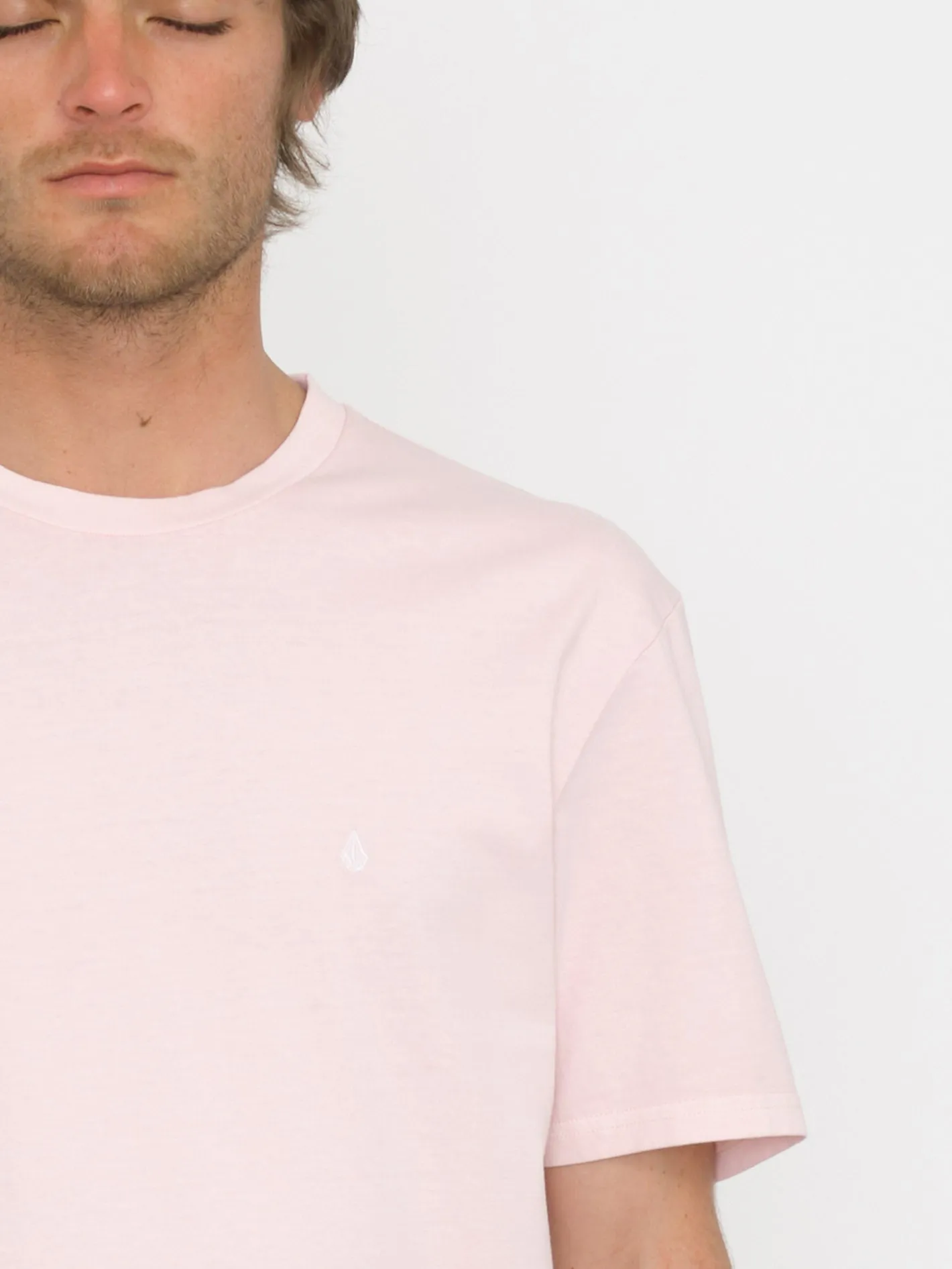 Solid Stone T-shirt - LILAC ASH