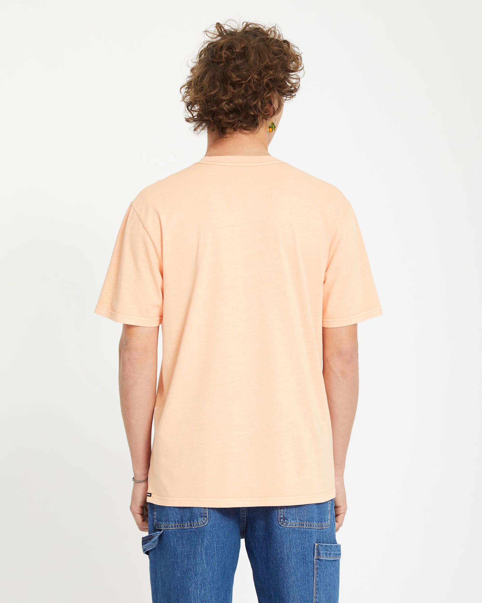 Solid Stone T-shirt - PALE PEACH