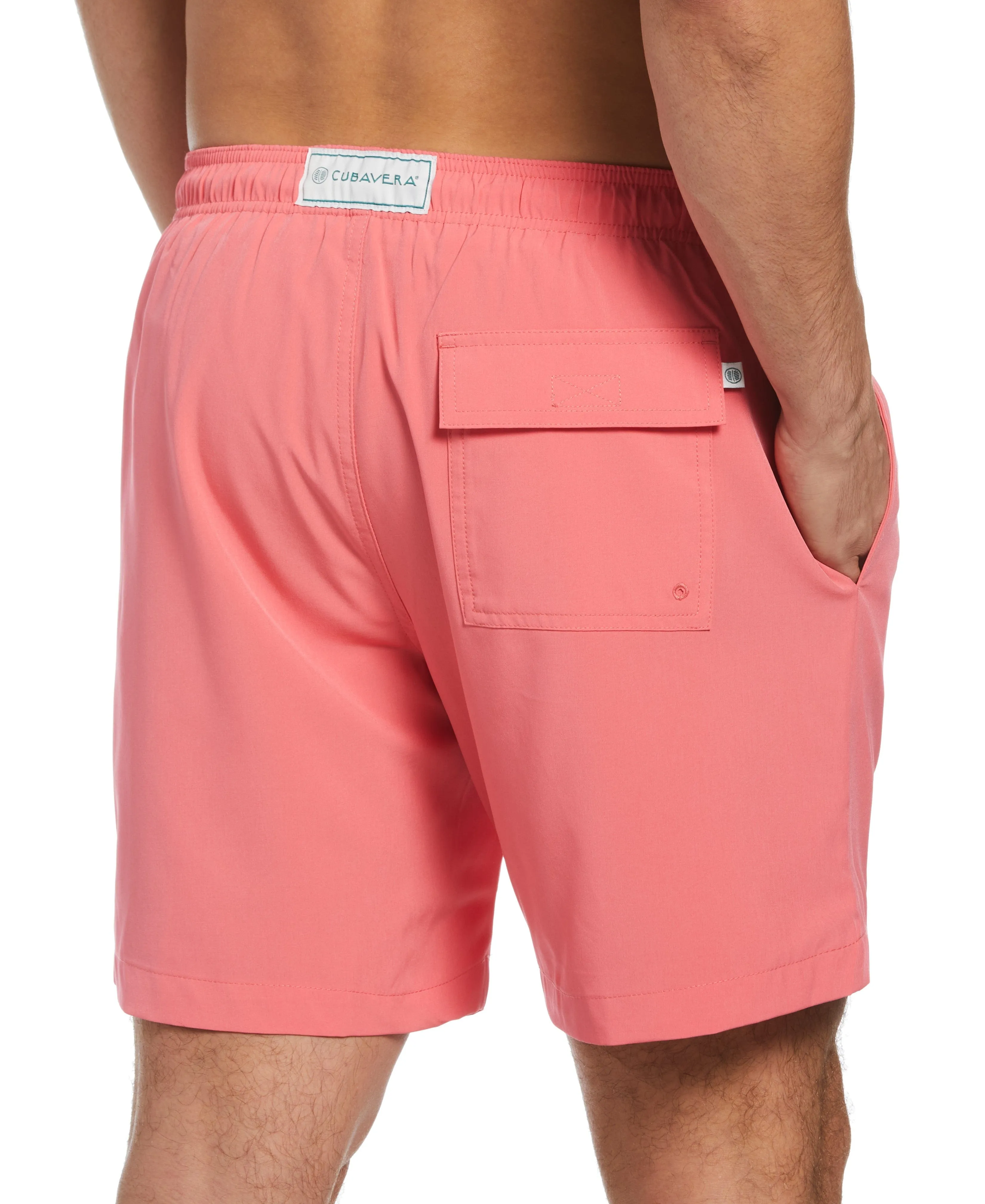 Solid Swim Trunks