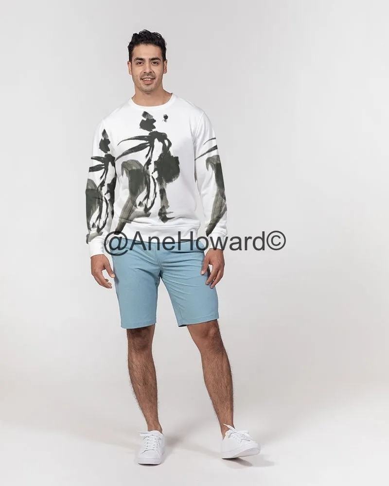 Solo Dancer Men's Classic French Terry Crewneck Pullover