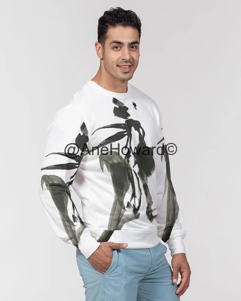 Solo Dancer Men's Classic French Terry Crewneck Pullover