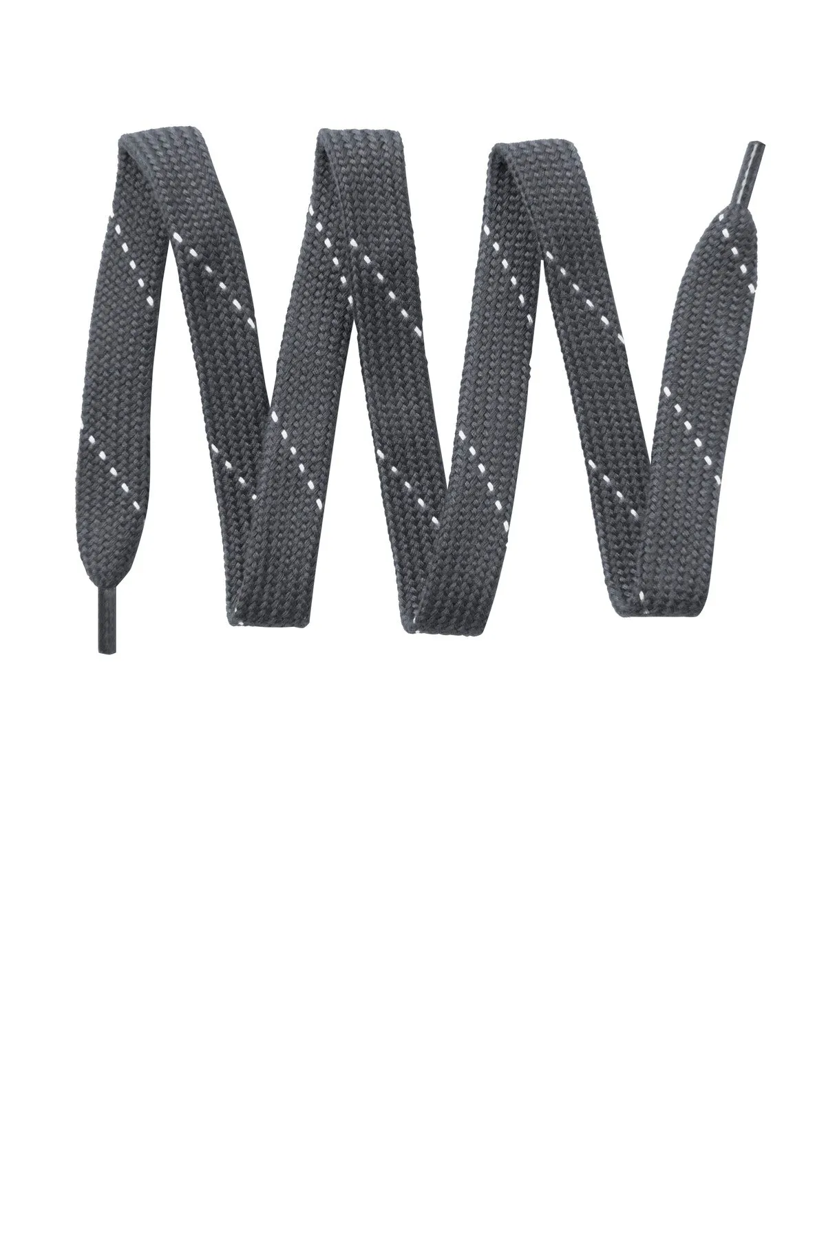 Sport-Tek Laces. LACE Graphite/ White